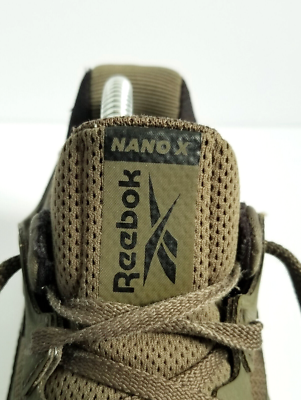 REEBOK Nano X Army Green Gum Shoes US 7 EU 39 G57757  display picture 3