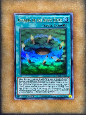 Yugioh Opening of the Spirit Gates MP21-EN251 Ultra Rare 1st Ed NM