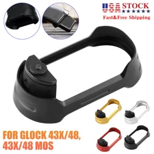 Aluminum Flared Magwell For Glock 43X/48 / G43X G48 MOS Anodized Finish