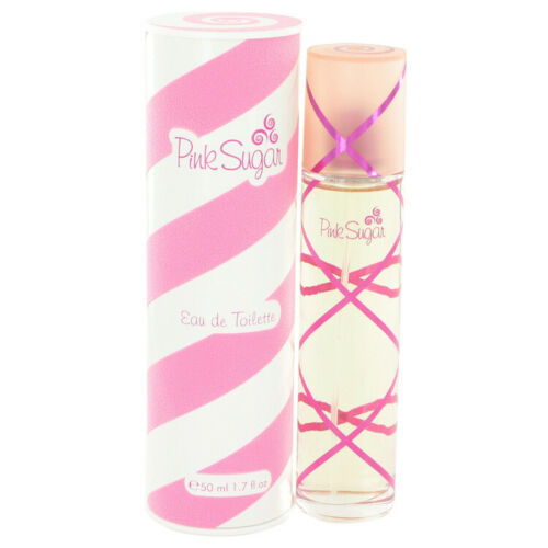 Spray parfum EDT rose Sugar by Aquolina 1,7 oz 50 ml pour femmes neuf dans sa boîte - Photo 1/2