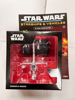 STAR WARS FANHOME RAUMSCHIFFE & FAHRZEUGE DIE-CAST MODELL #17 B-WING STARFIGHTER
