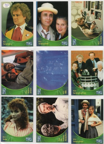 DOCTOR WHO DEFINITIVE SERIES 3 card set, subset, preview set, promos, binder - Picture 5 of 7