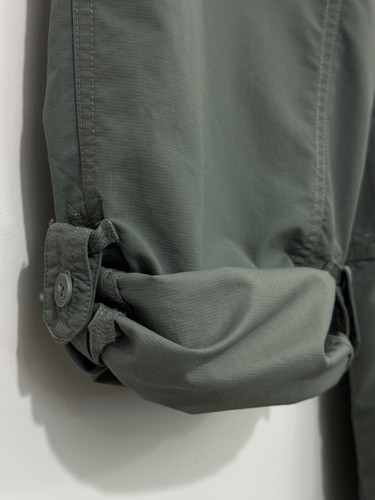 The North Face Horizon II Womens Pants 6 Gray Pocket Convertible Stretch Outdoor - Picture 9 of 15