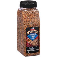 LARGE McCormick Grill Mates Montreal Steak Seasoning ALMOST 2 LB