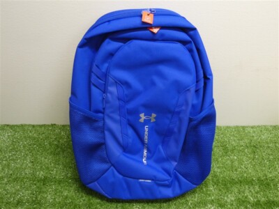 Under Armor Hustle Team Backpack Unisex-Adult Royal Blue New - Main Image