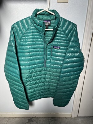 Patagonia Mens Small AlpLight Down Pullover Slim Fit Insulated
