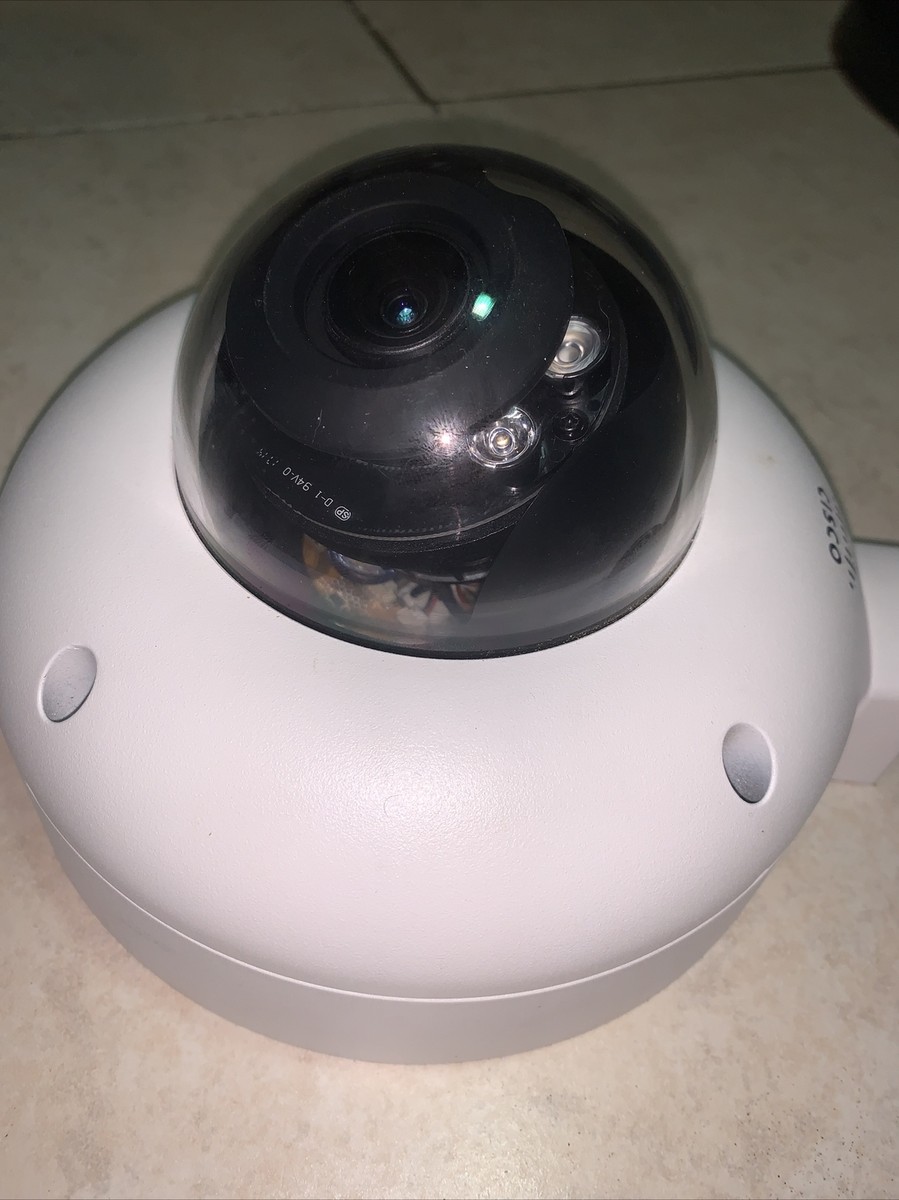 Cisco SP 0-1 94V-0 1714 Security IP Camera - Black/White | eBay