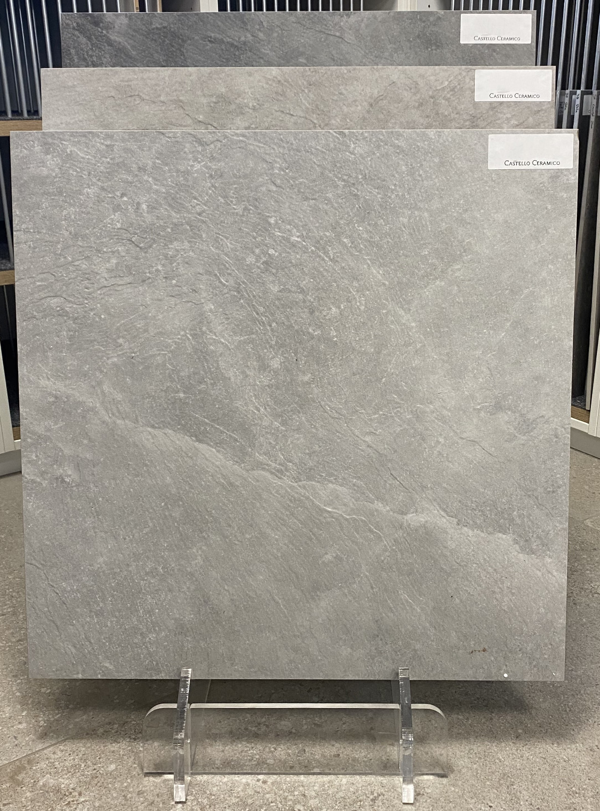 Fliese / Gazzini / Monolith - grey / Format: 60 x 60 cm