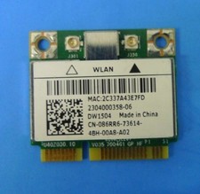Wireless 1504 DW1504 WiFi Half-Height Mini-PCI Express Card A02 86RR6