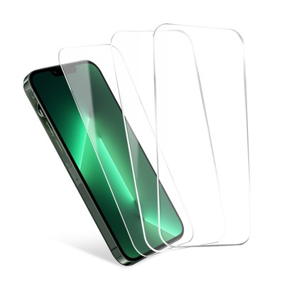 3x iPhone 13 & iPhone 13 Pro Schutzfolie - 6.1'' 9H Schutzfolie Handy