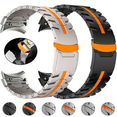 Titan Metall Armband Für Samsung Galaxy Watch 7 FE 6 5 4 40/44mm Classic 43 47mm