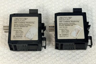 SKF CMSS590A-100A LOT of 2 Machine Condition Transmitter MCT LOTB1