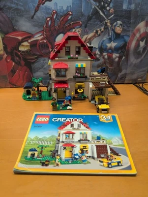 LEGO Creator 31069 Familienvilla 3-in-1 Haus mit Anleitung - Bild 1 von 4