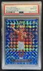 2024 Panini Mosaic Jayden Daniels RC Reactive Blue Prizm #302 Commanders PSA 10