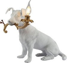 Engraved Puppy Dog Table Lamp - Stylish LED Home Decor for Kids  Adults