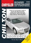 CHRYSLER 300 DODGE CHALLENGER CHARGER MAGNUM MANUAL SERVICE REPAIR SHOP CHILTON