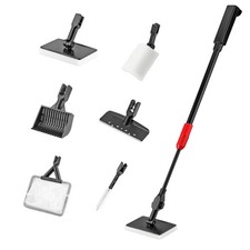 6 in 1 Aquarium Cleaning Tool Kit, Multi-Use Fish Tank Cleaning Kit with Tele...