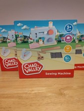 Chad Valley Wooden Sewing Machine Toy