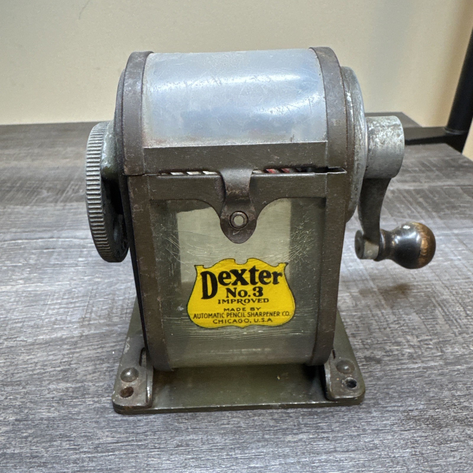 Sharpener Co. Clear Container