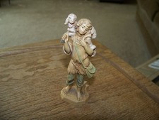 Vtg Fontanini Depose Italy Shepherd Boy carry...