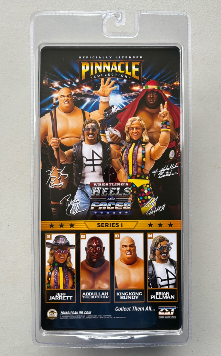 Zombie Sailor Toys Jeff Jarrett Pinnacle Wrestling Figure Double J