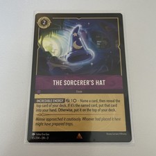 Disney Lorcana TCG The Sorcerer's Hat 65/204 Regular Rar Into The Inklands ML NM