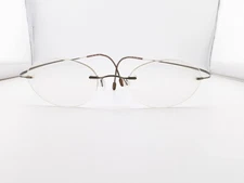 Marchon Airlock*2 Eyeglasses, Frames Only, 720 70 Silver, ..-..-140, Metal