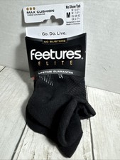 Feetures Elite Socks M No Show Tab Max Cushion