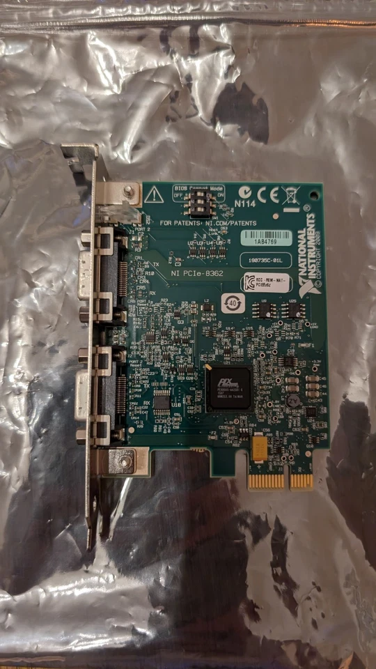 National Instruments PCIe-8362 MXI-Express Gerät für PXI Fernbedienung - Bild 1 von 4