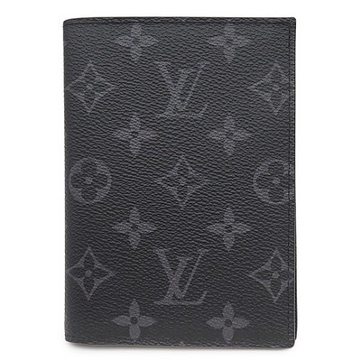 LOUIS VUITTON Reisepassetui Couverture Passpole NM M64501 Monogram Eclipse