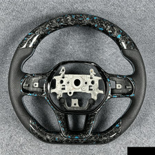 Custom Forged Carbon Fiber Leather Steering Wheel For 2022-2025 Honda Civic Custom Forged Carbon Fiber Leather Steering Wheel For 2022-2025 Honda Civic
