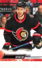 Artem Zub Senators 2022-23 Upper Deck Series 1 Hockey Card #130