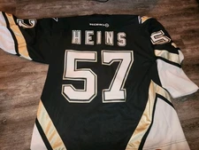 Pittsburgh Penguins Vintage Heins #57 KOHO Jersey Mens X Large NHL RARE