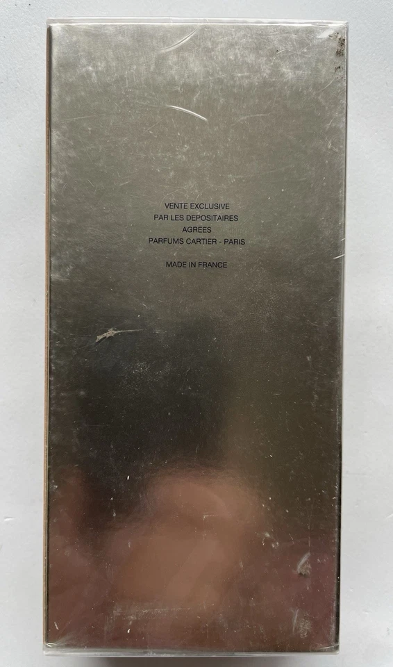 复古卡地亚 Must De Cartier 3.4 盎司 100 毫升淡香水全新未拆封 — 第 2/4 张图片