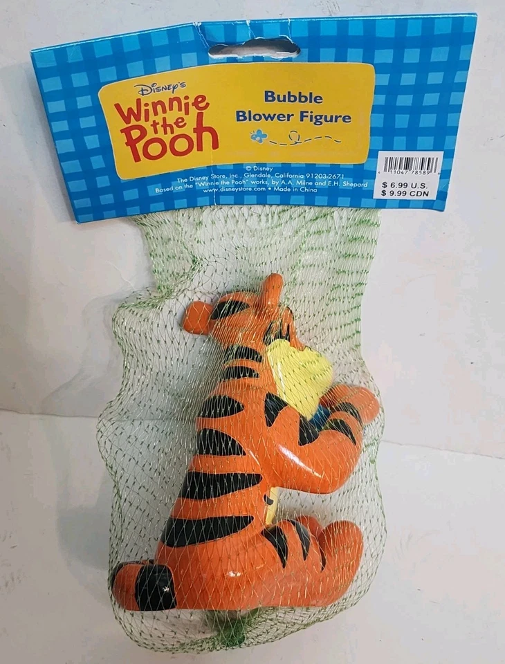 Figura Soplador Burbuja Tigger Winnie The Pooh Disney Store Nueva Foto 3 de 3