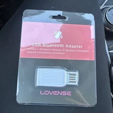 LOVENSE Dongle USB Bluetooth Adapter for PC Laptop Desktop Computer, Remote Conn