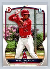 2023 Bowman #BP-19 Randy De Jesus Prospects 1st Bowman Los Angeles Angels C64