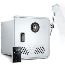 15" RV Tankless Water Heater 55000 BTU Propane Water Heater Instant Hot Water UK