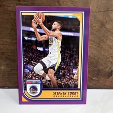 2022-23 Panini NBA Hoops Purple #223 Stephen Curry GSW - VS
