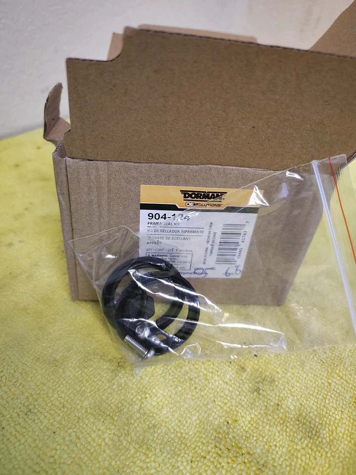 Kit de sellado de carcasa de imprimación de filtro de combustible para Chevy y GMC 01-12 6,6 L Foto 2 de 2