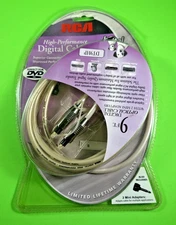 RCA High Performance Digital Optical Cable 9ft DT9HP