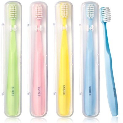 Extra Soft Toothbrush for Sensitive Teeth, Upgraded 10000 Ultra Soft Bristles