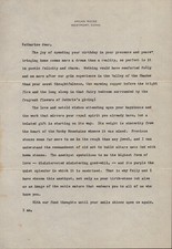 HELEN KELLER - TYPED LETTER SIGNED 02/22/1944