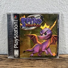 Spyro 2: Ripto's Rage (PlayStation PS1) Black Label Gold Foil Cover Complete