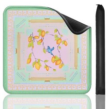 American Mahjong Table Mat 33x33 Anti Slip Noise Reducing Game Pad