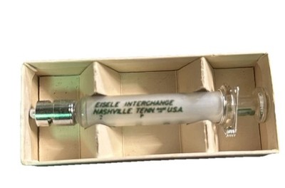 Eisele Glass Syringe Nashville TN USA in Box