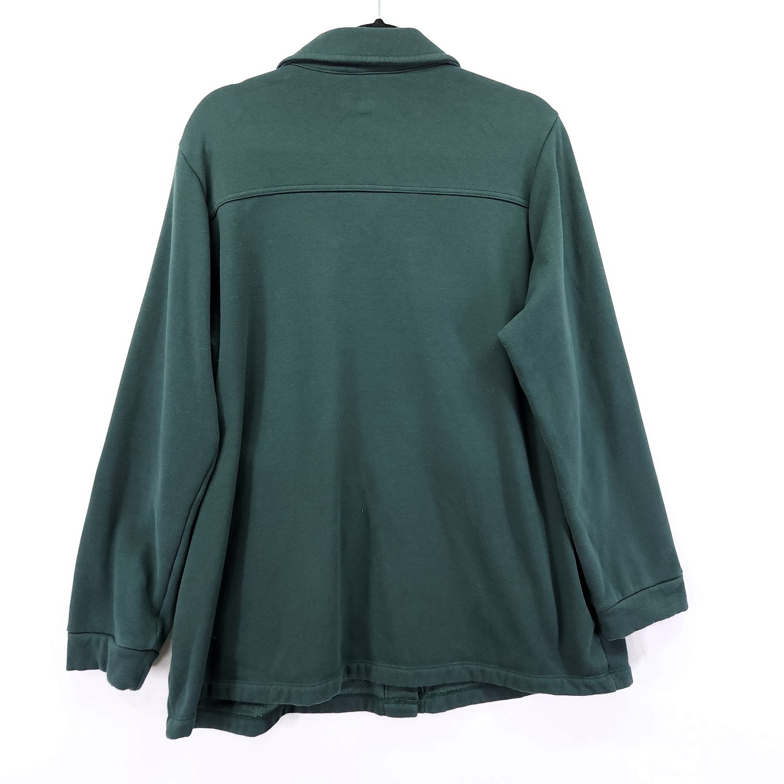 Torrid Active Collared Button Up Fleece Lined Sha… - image 3