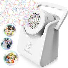 Bubble Machine for Kids Automatic Bubble Blower for Toddlers Rechargeable Batter