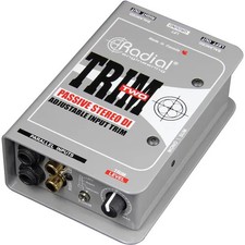 Radial Trim-Two 2-channel Passive A/V Direct Box