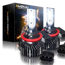 XWQHJW H11 LED Headlight Bulb White Low Beam Conversion Kit 6000LM Super Bright